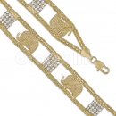 023009 Gold Layered CZ Bracelet