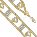 024005 Gold Layered CZ Bracelet