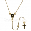 051010 Gold Layered Rosary