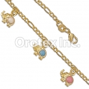 0BR052 Gold Layered Kids Bracelet