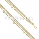 BR040C Gold Layered CZ Bracelet