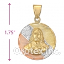CL22C Gold Layered Tri-Color Charm
