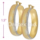 EH062 Gold Layered Hoop Earrings