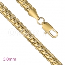 GFC2-14 Gold Layered Fancy Chain 5.00mm