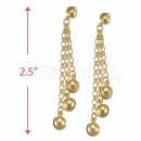 Orotex Gold Layered Earrings