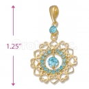 Orotex Gold Layered Fancy Charm