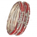 GLG160 Silver Plated Bangle