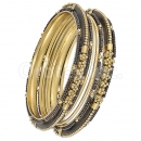 GLG164 Gold Plated Bangle