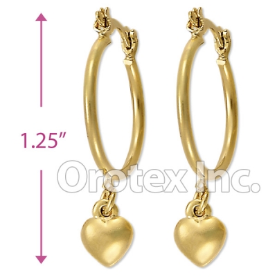 EH109 Gold Layered Hoop Earrings