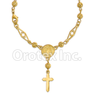 RN061 Gold Layered Hand Rosary