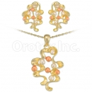 Oro Tex Gold Layered Tri-color Set