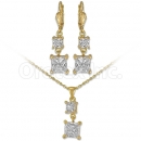 Orotex Gold Layered CZ Set