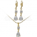 Orotex Gold Layered CZ Set