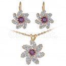 Orotex Gold Layered CZ Set