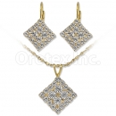 Orotex Gold Layered CZ Set