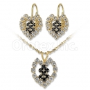 Orotex Gold Layered CZ Set