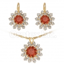 Orotex Gold Layered CZ Set