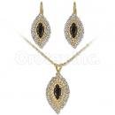 Orotex Gold Layered CZ Set