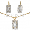 007014 Gold Layered CZ Set