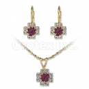 Orotex Gold Layered CZ Set