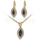 Orotex Gold Layered CZ Set