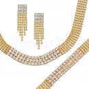 012001 Gold Layered CZ Set