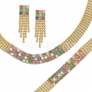 012002 Gold Layered CZ Set
