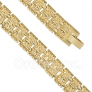 024002 Gold Layered Fancy W Bracelet