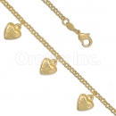 028009 Gold Layered Bracelet