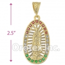 038004 Gold Layered Charm