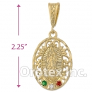 038018 Gold Layered Charm