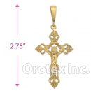 041011 Orotex Gold Layered Charm