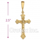 041026 Orotex Gold Layered Charm