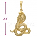 044022 Gold Layered Charm