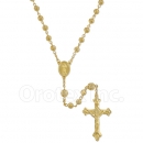 046006 Gold Layered Filigree Rosary