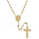 046008 Gold Layered Filigree Rosary