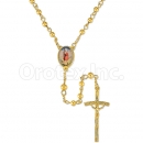051005 Gold Layered Rosary