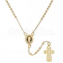 056005 Gold Layered Rosary