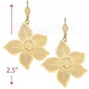 061012 Gold Layered Long Earrings