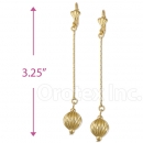 082004 Gold Layered Long Earrings