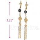 082011 Gold Layered Long Earrings