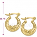 Oro Tex Gold Layered Hoop Earrings