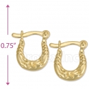 Oro Tex Gold Layered Hoop Earrings