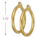 102013 Gold Layered Hoop Earrings