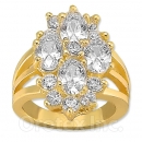 Orotex Gold Layered CZ Women's Ring