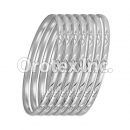 B034 Silver Plated Bangle