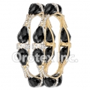 B102 Gold Layered CZ Bangle