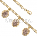 BR037 Gold Layered  Bracelet