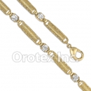 BR057  Gold Layered CZ Bracelet