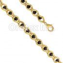BR153  Orotex Gold Layered Bracelet